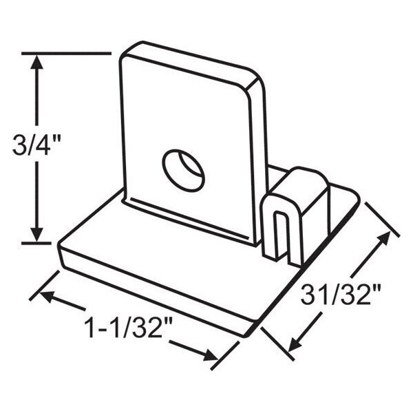 Strybuc Balance Vent Bracket 60-664 - main